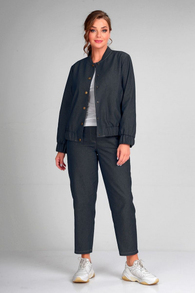 Брюки, куртка Liona Style 848 черный - фото 2