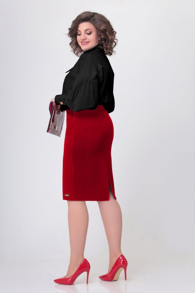 Блуза Swallow 501 черный - фото 5