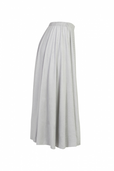 Серая юбка из текстиля для стильных повседневных образов Elema 4К-11480-1-170 серый - фото 2