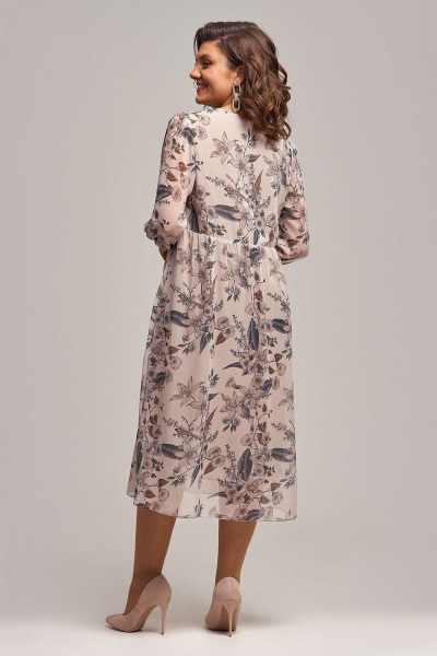 Платье IVA 1429 цветы - фото 6