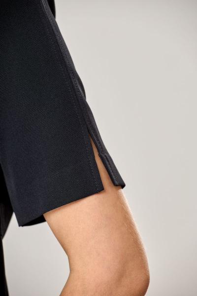 Кардиган, платье Romanovich Style 3-2332 черный\серый - фото 10