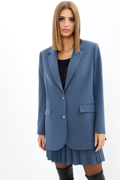 Жакет, юбка AYZE 72676 деним - фото 3