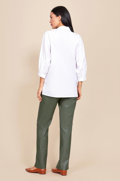 Блуза Kaloris 1919 белый - фото 2