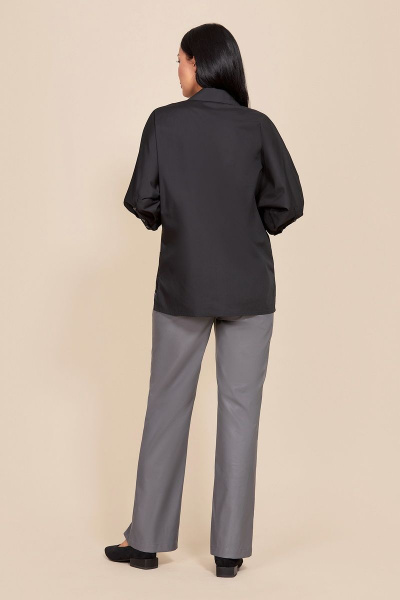 Блуза Kaloris 1919/1 черная - фото 2