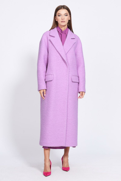 Пальто EOLA 2249 сирень - фото 5