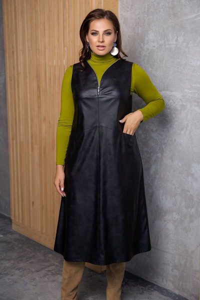 Сарафан Daloria 5033R черный - фото 4