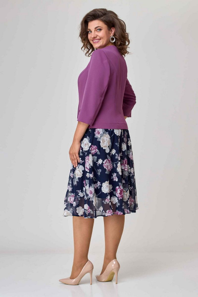 Жакет, юбка Асолия 1330/1 клевер - фото 2