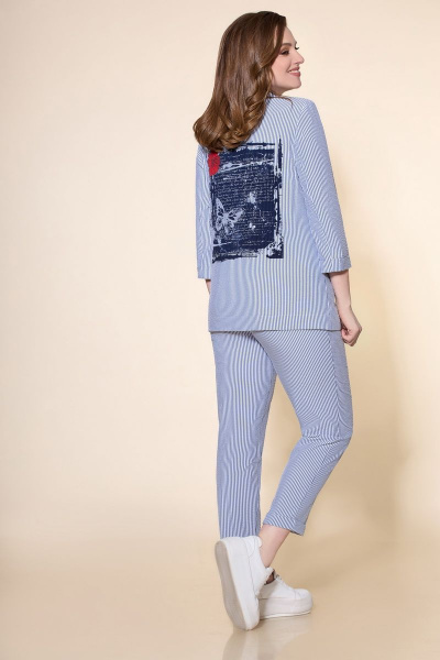 Брюки, жакет DaLi 3533 принт - фото 3