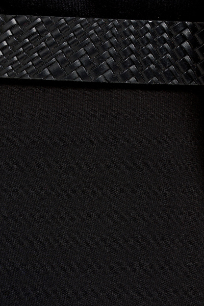 Трапеция из трикотажа длины миди, универсальная и комфортная Панда 117650w черный - фото 3