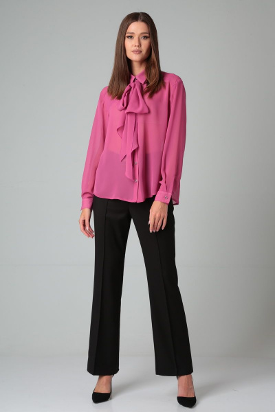 Блуза DOGGI 085 темно-розовый - фото 2