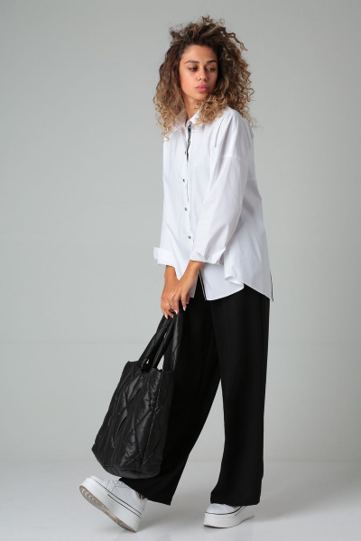 Рубашка DOGGI 0133 белый - фото 6