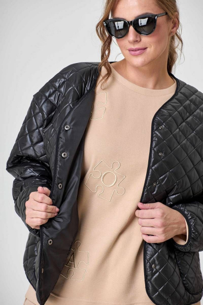 Куртка SOVA 11193 черный - фото 8