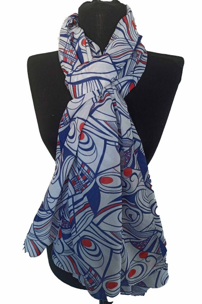 Парео белое мультиколор 150x200 см на каждый день TrendCorner 10-17-24-281 1588 - фото 1