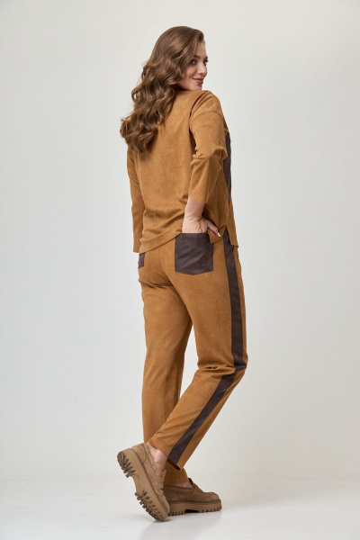 Брюки, джемпер Danaida 2132 бронза - фото 4