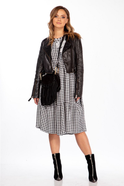 Платье Michel chic 2107 черный - фото 8