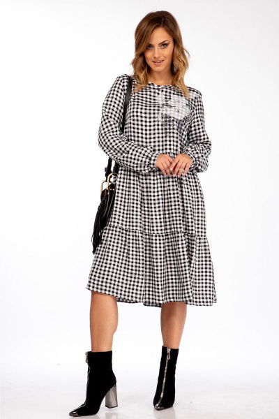 Платье Michel chic 2107 черный - фото 4