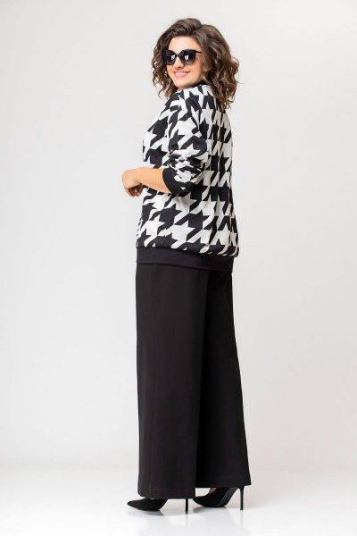 Брюки, кардиган EVA GRANT 208 гусиная_лапка - фото 5