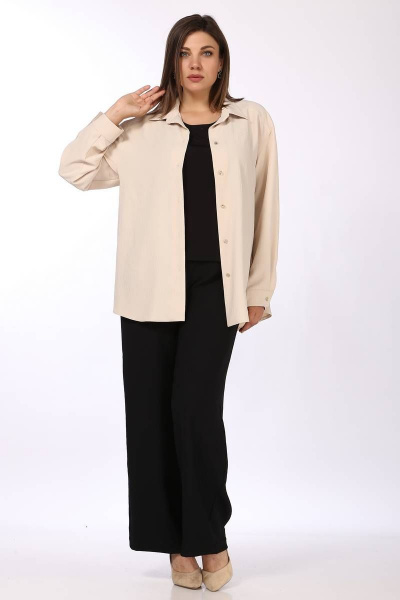 Блуза Lady Secret 127 бежевый - фото 3