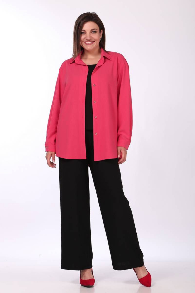 Блуза Lady Secret 127 малиновый - фото 4