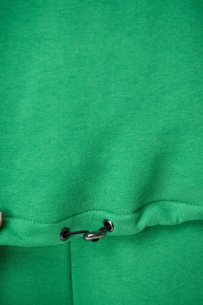 Демисезонный спортивный костюм из трикотажа оверсайз Anelli 1143 малахит - фото 7