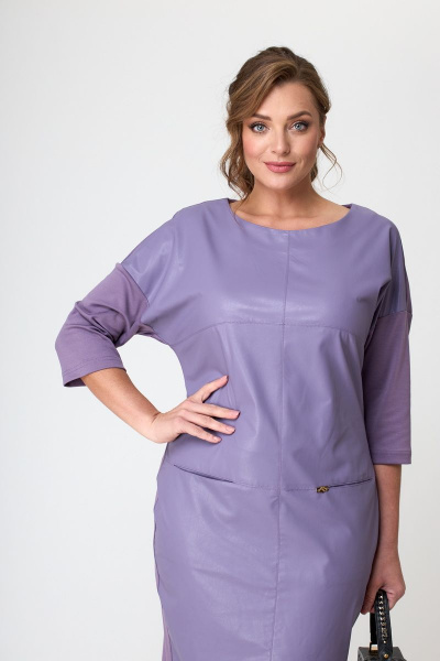 Платье Michel chic 2068 лаванда - фото 2