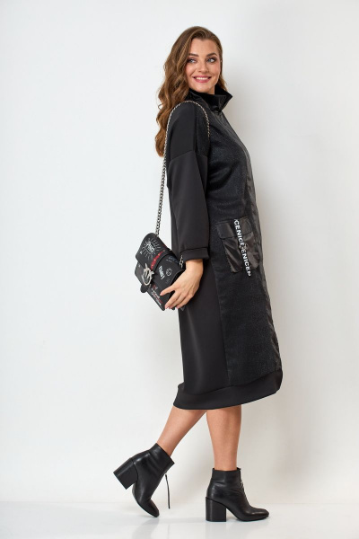 Платье Michel chic 2104 черный - фото 8