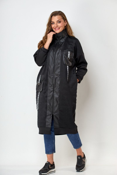 Платье Michel chic 2104 черный - фото 7