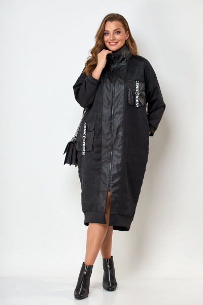 Платье Michel chic 2104 черный - фото 4