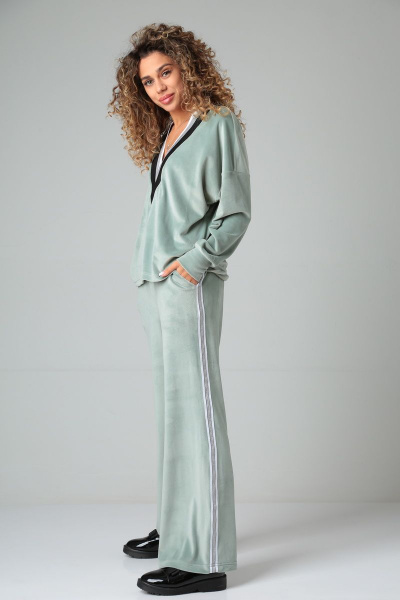 Брюки, джемпер HIT 3093 мята - фото 6