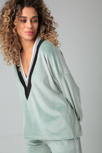 Брюки, джемпер HIT 3093 мята - фото 3