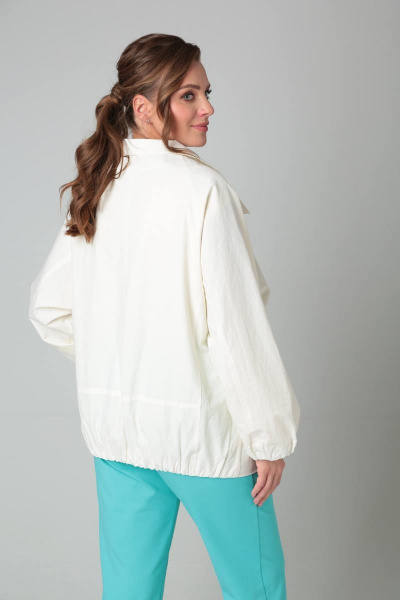 Жакет свободного кроя из плащёвой ткани в стиле На каждый день TVIN 8190 /1 - фото 9