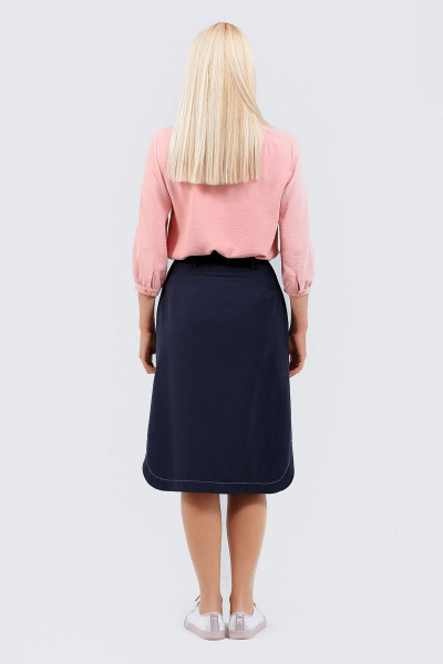 Джинсовая юбка с разрезами и накладными карманами MadameRita 4.1248 - фото 2