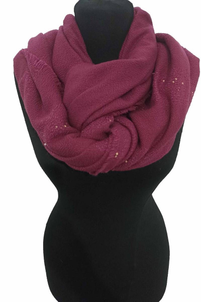 Зимний шарф из акрила с паетками 80х195 TrendCorner 9-16-53-339 1703 - фото 1