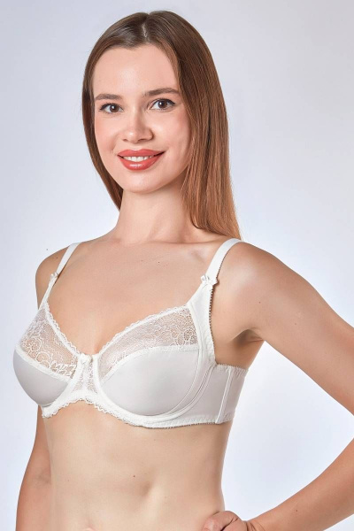 Бюстгальтер Verally 289-5 приглушенно-белый - фото 3