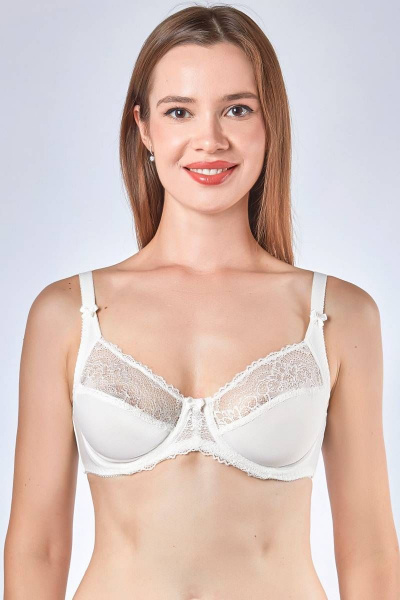 Бюстгальтер Verally 289-5 приглушенно-белый - фото 1