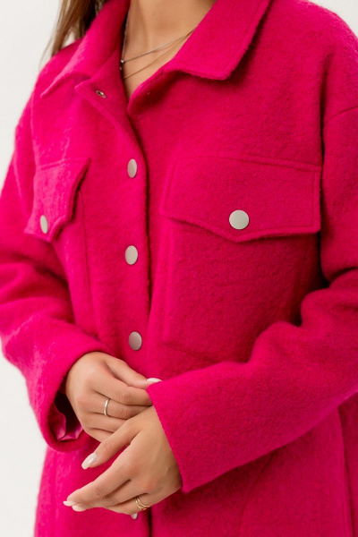 Пальто Atelero 1065 фуксия - фото 2