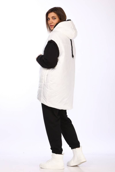 Брюки, жилет, худи Lady Secret 2859 белый+черный - фото 3