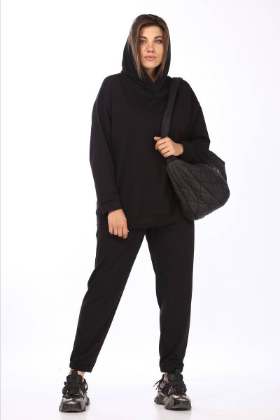 Брюки, жилет, худи Lady Secret 2859 белый+черный - фото 5