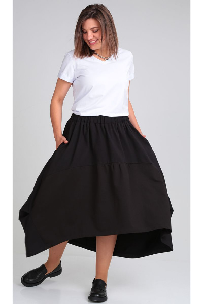 Юбка GRATTO 6209 черный - фото 3