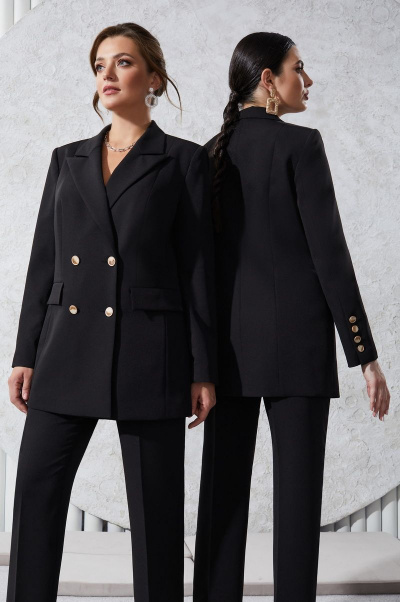 Брюки, жакет Lissana 4544 черный - фото 6