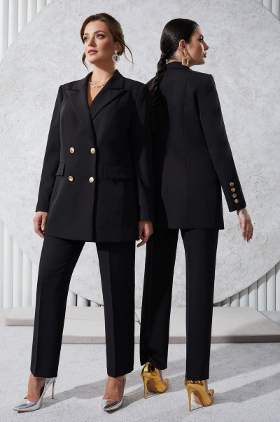 Брюки, жакет Lissana 4544 черный - фото 5
