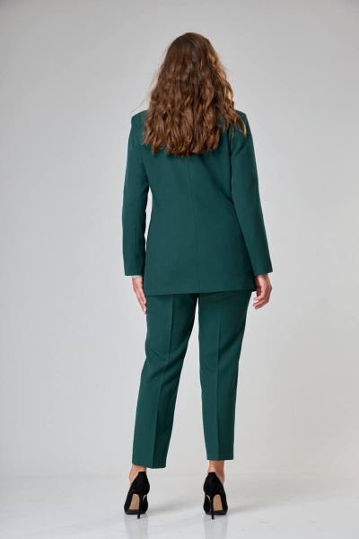 Брюки, жакет ANASTASIA MAK 603 изумрудный - фото 4
