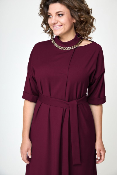 Платье Bonna Image 774 бордо - фото 4