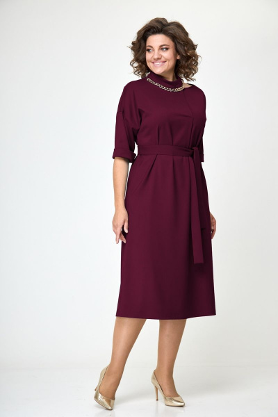 Платье Bonna Image 774 бордо - фото 1