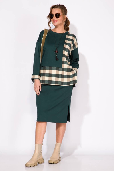 Джемпер, шарф, юбка Liliana 1107К - фото 2