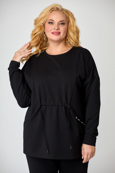 Брюки, свитшот STEFANY 2046-3 черный - фото 6