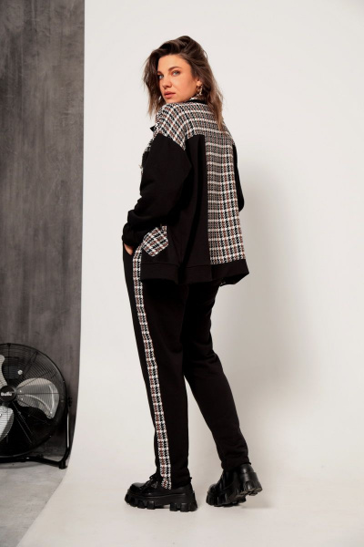 Бомбер BegiModa 2008 черный - фото 6