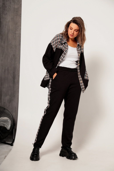 Бомбер BegiModa 2008 черный - фото 5