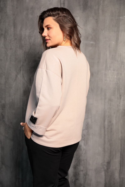 Свитшот BegiModa 4048 кофейный - фото 3