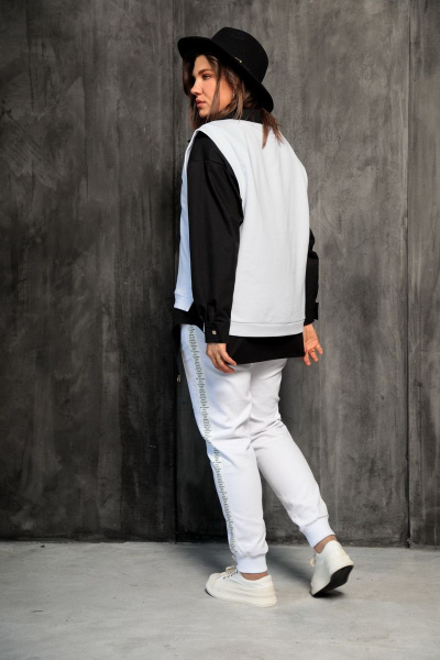 Жилет BegiModa 7006 белый - фото 4